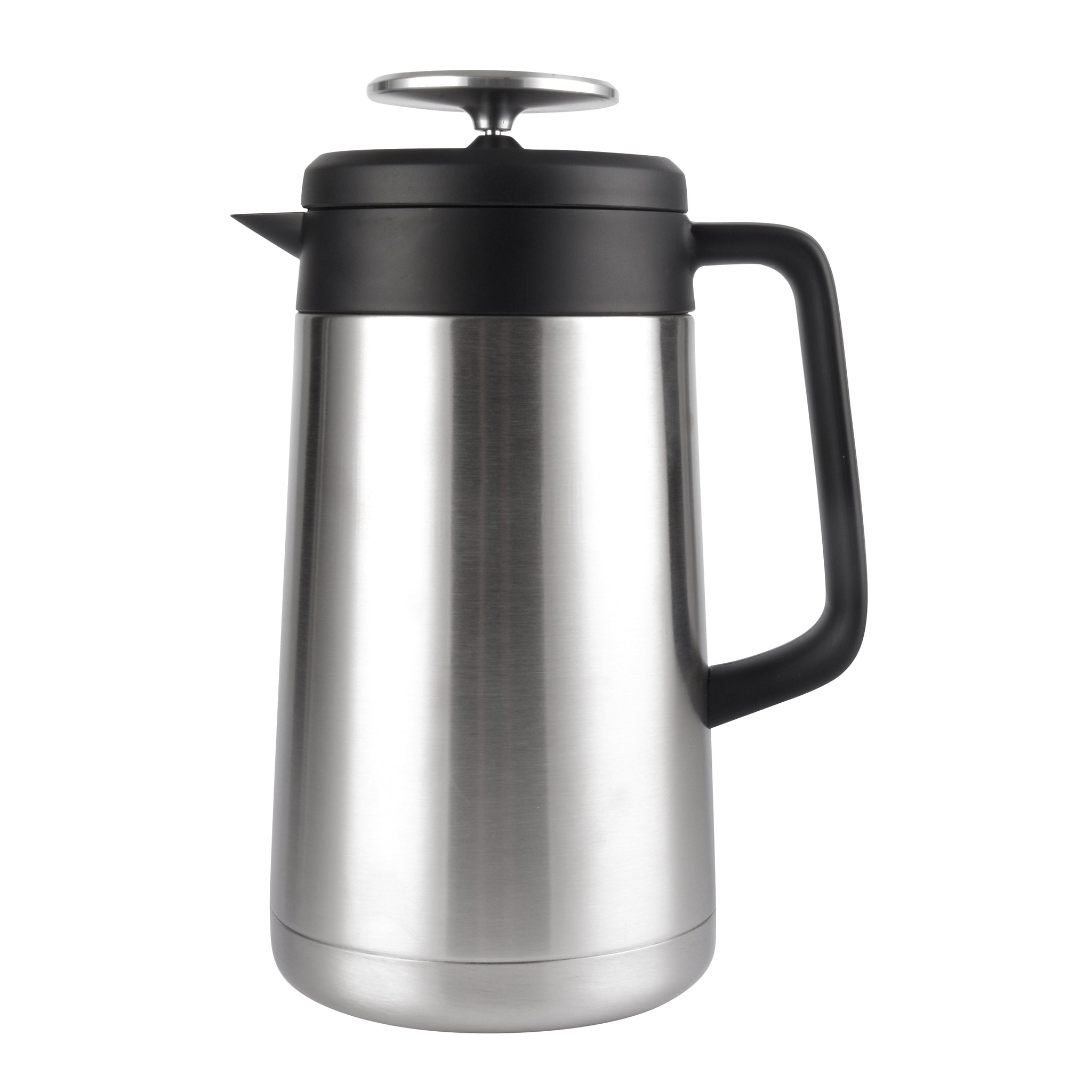 Zell French Press Coffee Maker With Stainless Steel Frame And