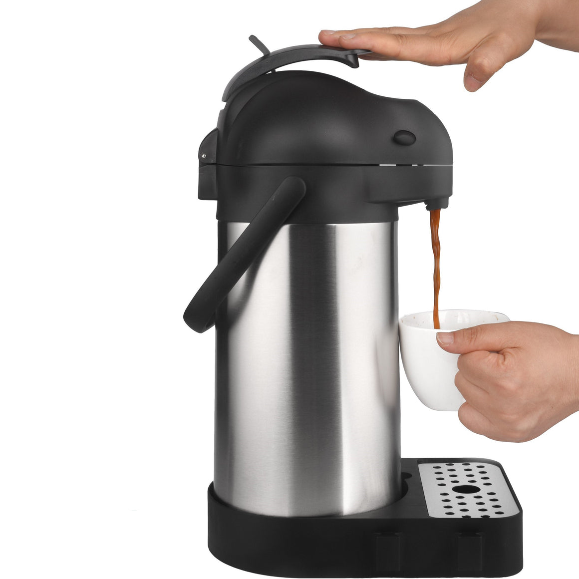 CRESIMO 101 Oz Thermal Coffee Dispenser - Insulated Coffee Airpot with  Coffee Air Pump - 12 Hou - Coffee Makers & Espresso Machines, Facebook  Marketplace